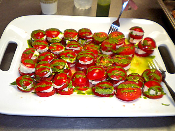 Caprese Salad Stacks
